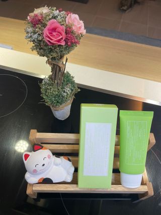 성분에디터 원더바스 카밍 캡슐 클리어 선 — 4점을 준 리뷰어가 2021년 7월 올린 사용 사진