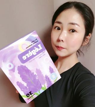 [레제르] 아로마 수액패치 발패치 30매입 -라벤더향/유칼립투스향/대나무향 — 5점을 준 리뷰어가 2022년 3월 올린 사용 사진