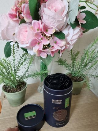 프리마인 자체 기업부설 연구소에서 찾아낸 건강한 수면의 비밀.  슬립토 플러스 30포 — 5점을 준 리뷰어가 2021년 10월 올린 사용 사진