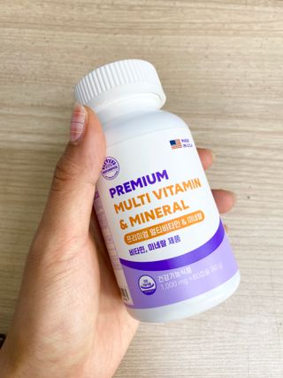 서울약사신협 네이처픽_멀티비타민&미네랄_1,000mg x 120캡슐 — 5점을 준 리뷰어가 2021년 9월 올린 사용 사진