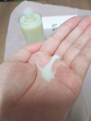 키노닉스 포텐틸라 카밍 크림 토너 — 5점을 준 리뷰어가 2021년 10월 올린 사용 사진