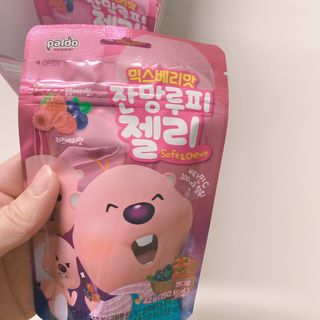 [팔도] 잔망루피젤리 믹스베리맛 42g 8개 — 4점을 준 리뷰어가 2022년 3월 올린 사용 사진