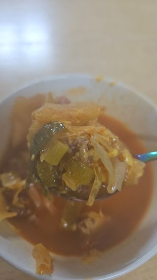 프레시지 *구매평/[쵸이닷직원食당]이태원식부대찌개_455G — 5점을 준 리뷰어가 2025년 10월 올린 사용 사진