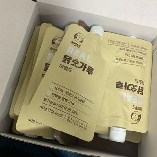 서비푸드 리얼 닭숫가루 마일드 1SET 10개입 — 4.5점을 준 리뷰어가 2022년 1월 올린 사용 사진
