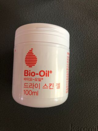 바이오오일 [바이오-오일] 드라이 스킨 젤 100ml — 4점을 준 리뷰어가 2021년 5월 올린 사용 사진