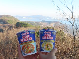 NISSIN 닛신 컵누들  4종 - 씨푸드오리지날, 씨푸드 스파이시, 씨푸드 커리, 씨푸드 XO소스 — 5점을 준 리뷰어가 2021년 12월 올린 사용 사진