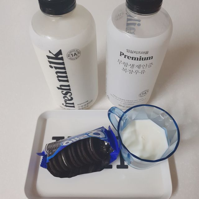 숲골 무항생제 우유 900ml 2개 리뷰 사진