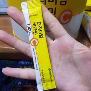 서울약사신협 프리미엄비타민C1000_2.5G x 100포 — 5점을 준 리뷰어가 2021년 1월 올린 사용 사진