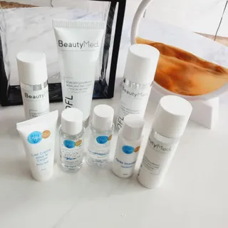 프랑스 뷰티메드 OFL 리밸런싱 케어 3종 키트 (OFL세럼 30ml & 딸라스파 어메니티 4종 증정) — 5점을 준 리뷰어가 2022년 9월 올린 사용 사진