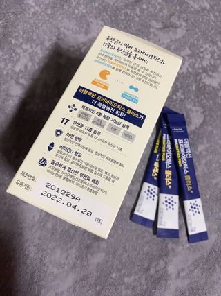 메이준뉴트리 더블액션 프리바이오틱스 플러스+ — 4.5점을 준 리뷰어가 2021년 6월 올린 사용 사진