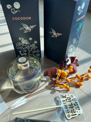 [코코도르] 추석 디퓨저 200ml 2ea+명절 기프트백1ea — 5점을 준 리뷰어가 2024년 9월 올린 사용 사진