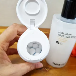 씽크바이오 히알루론 에센스 에어볼 28ea/ 부스팅 세럼 250ml 2종 세트 — 5점을 준 리뷰어가 2022년 7월 올린 사용 사진