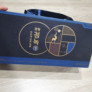 광동생활건강 [광동] 바르게 만든 녹용, 광동정녹청 30포. — 5점을 준 리뷰어가 2022년 6월 올린 사용 사진
