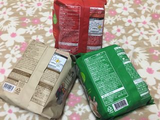 [풀무원] 자연은맛있다 정면, 백면, 홍면  세트 — 5점을 준 리뷰어가 2021년 4월 올린 사용 사진