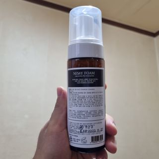 NESAY 네세이 크림 폼클렌져 포맨 150mL 남자폼클렌져 — 3.5점을 준 리뷰어가 2021년 5월 올린 사용 사진