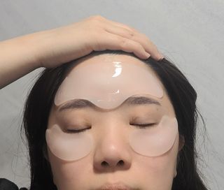 아이디플라코스메틱 아이디 페이스핏 플러스 패치 v2 — 5점을 준 리뷰어가 2020년 12월 올린 사용 사진