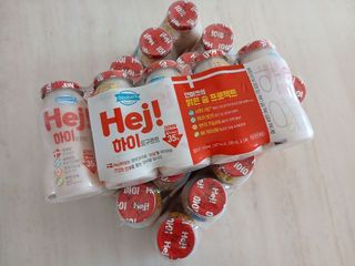 [구매평]덴마크 하이(Hej!) 브랜드 패키지(요구르트, 그릭요거트)only 로켓프레쉬 — 5점을 준 리뷰어가 2025년 4월 올린 사용 사진