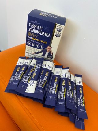 메이준뉴트리 더블액션 프리바이오틱스 플러스+ — 5점을 준 리뷰어가 2021년 4월 올린 사용 사진