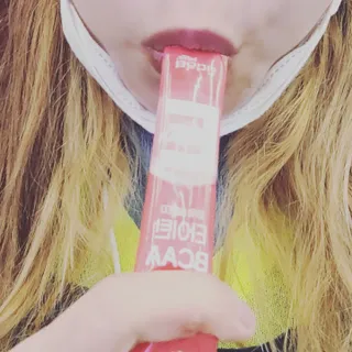 인디닥터 면역 생생 핑크 이뮨 젤리 + 타이탄 BCAA 프로틴 젤리스틱 — 5점을 준 리뷰어가 2022년 4월 올린 사용 사진