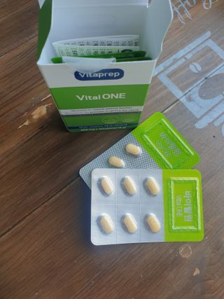 뉴트리션팩토리 비타프렙 바이탈원 종합비타민 멀티비타민 600mg — 5점을 준 리뷰어가 2021년 7월 올린 사용 사진