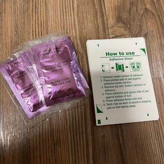 [레제르] 아로마 수액패치 발패치 10매입 - 라벤더향/유칼립투스향/대나무향 — 5점을 준 리뷰어가 2022년 2월 올린 사용 사진