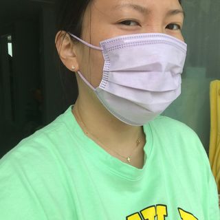 에어에이드 컬러 덴탈 마스크 — 5점을 준 리뷰어가 2021년 8월 올린 사용 사진