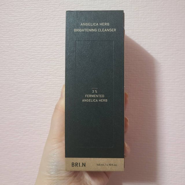 브리엔 엔젤리카 허브 브라이트닝 클렌저+전용펌프 리뷰 사진