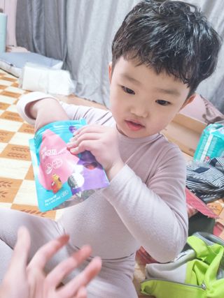 푸름웰니스 라바 쑥쑥구미 36g — 5점을 준 리뷰어가 2022년 3월 올린 사용 사진