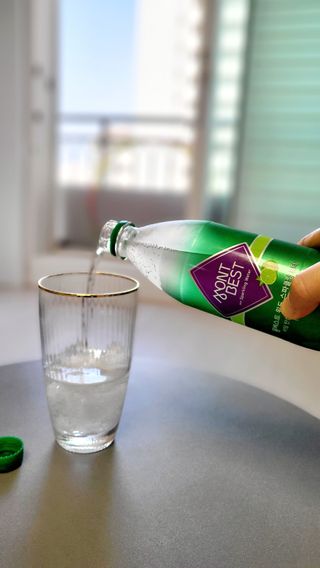 몽베스트 Montbest with Sparkling water Lime20병 — 5점을 준 리뷰어가 2022년 5월 올린 사용 사진