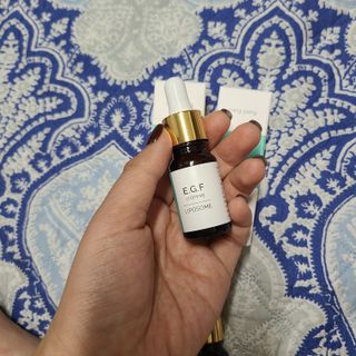 랑팡 EGF+FGF 10ppm 리포좀 앰플 원액 10ml — 5점을 준 리뷰어가 2021년 10월 올린 사용 사진