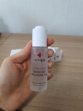 닥터마시멜로 닥터 마시멜로 마블러스 히알루론산 앰플 — 5점을 준 리뷰어가 2021년 3월 올린 사용 사진