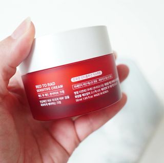 레드투래드 센서티브 슈퍼 크림 50ml — 5점을 준 리뷰어가 2021년 10월 올린 사용 사진