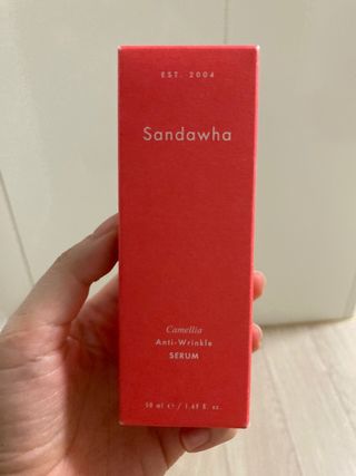 산다화 더블 이펙트 안티 링클 세럼 50ml — 5점을 준 리뷰어가 2021년 10월 올린 사용 사진