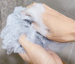 [닥터문] 센텔라 시카케어 화이트머스크 바디워시 1000ml — 5점을 준 리뷰어가 2024년 8월 올린 사용 사진