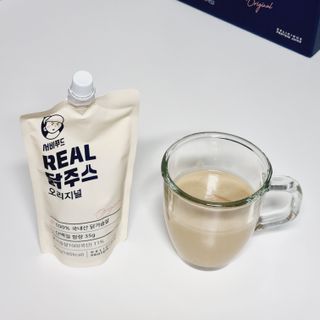 서비푸드 리얼 닭주스 오리지널 200g 1세트 10개입 — 5점을 준 리뷰어가 2022년 1월 올린 사용 사진