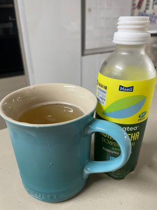 더그레잇티 콤부차 [매일유업] 더그레잇티 44kcal 콤부차 300ml *12개입 (오리지널 6개+베리리치 6개) — 5점을 준 리뷰어가 2023년 7월 올린 사용 사진