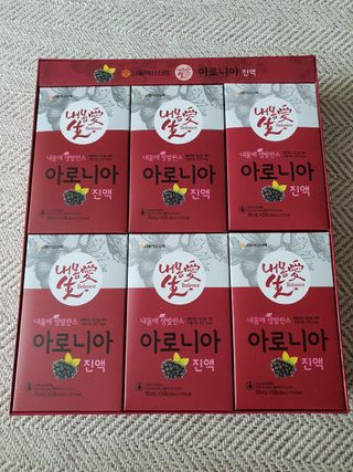 서울약사신협_내몸애생발란스아로니아_70ml x 30포 — 5점을 준 리뷰어가 2021년 6월 올린 사용 사진