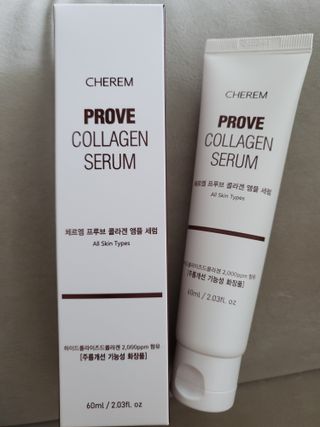 체르엠  프루브 콜라겐 앰플세럼 60ml 1병 — 5점을 준 리뷰어가 2022년 2월 올린 사용 사진
