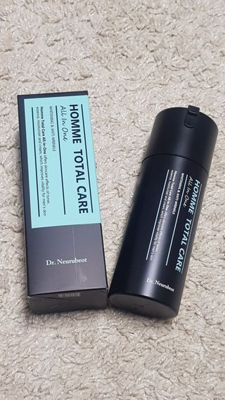 Dr.느루벗 느루벗 옴므 토탈 케어 올인원 118ml 남자 남성 스킨 로션 에센스 크림 화장품 — 5점을 준 리뷰어가 2021년 3월 올린 사용 사진