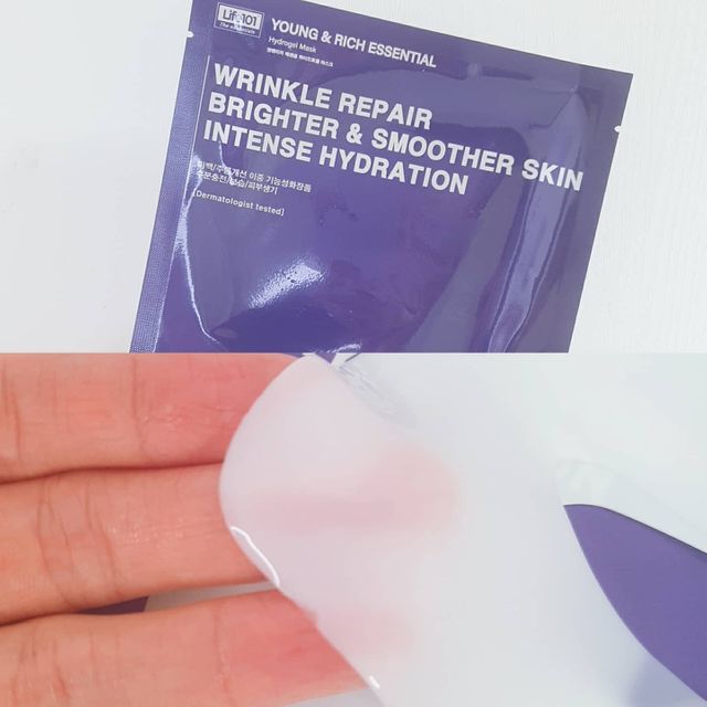 영앤리치 하이드로겔 마스크팩 리뷰 사진