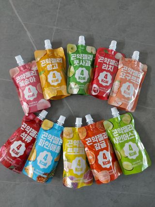 참앤들황토농원 10가지 맛, 입맛대로 스페셜하게~ 가볍게 한 포 땡! 곤약젤리 스페셜 패키지 130ml x 30포 — 5점을 준 리뷰어가 2022년 12월 올린 사용 사진