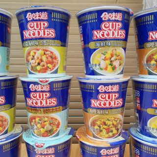 NISSIN 닛신 컵누들  4종 - 씨푸드오리지날, 씨푸드 스파이시, 씨푸드 커리, 씨푸드 XO소스 — 5점을 준 리뷰어가 2021년 11월 올린 사용 사진