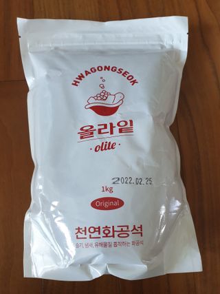 올라잍 천연화공석 — 5점을 준 리뷰어가 2022년 6월 올린 사용 사진
