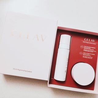 프리마인 바르기만 하면 철벽 스킨케어+24시간 마스크팩 효과. 셀라브 리제너레이팅 시스템 부스터+크림 세트 — 5점을 준 리뷰어가 2023년 6월 올린 사용 사진