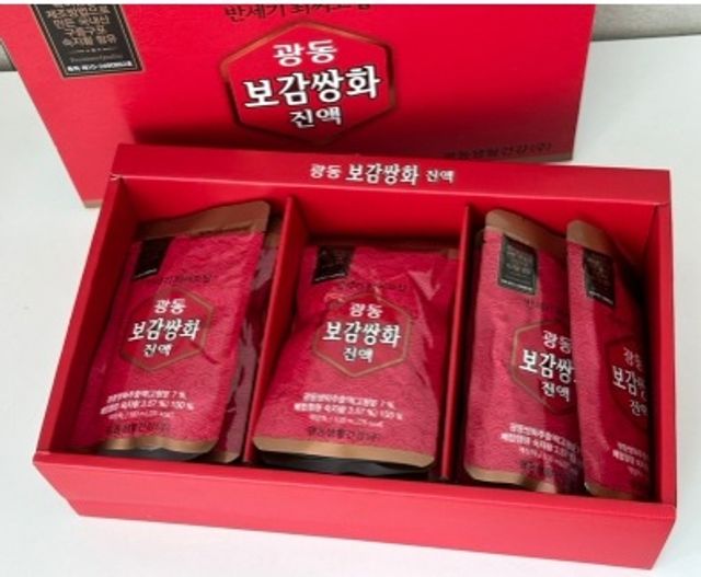 [광동]진하고 깊은 풍미, 광동 보감쌍화진액 100mL * 18포 리뷰 사진