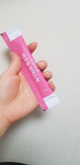 필리브 비주얼 브이스틱 — 5점을 준 리뷰어가 2021년 6월 올린 사용 사진