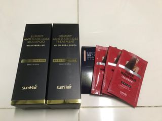 썸헤어 / SUMHAIR 썸헤어  써밋 안티 헤어로스 샴푸+트리트먼트 — 5점을 준 리뷰어가 2021년 6월 올린 사용 사진