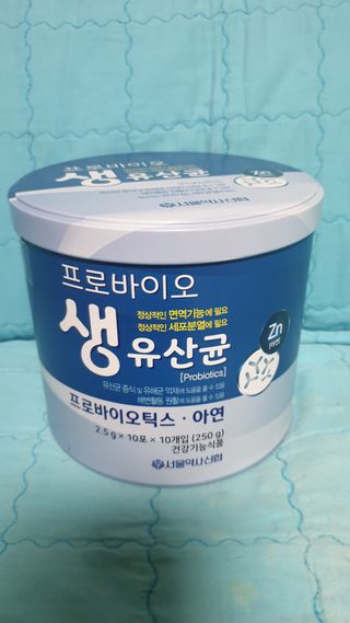 서울약사신협_프로바이오생유산균_2.5G x 100포 — 5점을 준 리뷰어가 2021년 3월 올린 사용 사진