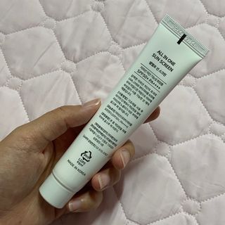 닥터셀멜로 셀멜로 올인원 선스크린 — 4점을 준 리뷰어가 2021년 6월 올린 사용 사진