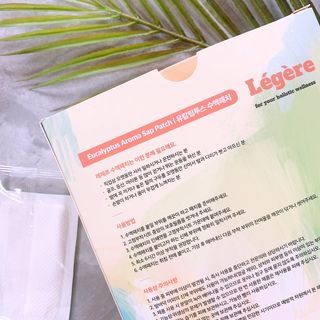 [레제르] 아로마 수액패치 발패치 30매입 -라벤더향/유칼립투스향/대나무향 — 5점을 준 리뷰어가 2022년 3월 올린 사용 사진